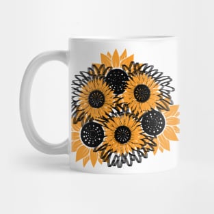 Little Aesthetic Sunflower Mug